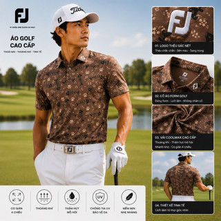 🏌️‍♂️ ÁO POLO GOLF  (50-130kg)NAM CAO CẤP mã 333 – THOÁNG KHÍ, CO GIÃN 4 CHIỀU, CHUẨN FORM GOLF