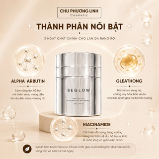 Kem Ủ Trắng Meso GLASSGLOW NIGHT CREAM 50g MP1536 - Nâng Tông Nuôi Dưỡng Da Căng Bóng, Đều Màu Cao Cấp
