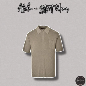 ⚡️[Hight Quality] Áo Polo Len \/ Nam Nữ Ready To - Điểm Nhấn Cổ Bẻ Phối Dệt Vân Mờ Cao Cấp Loại 1