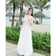 Set váy đi biển chất voan tơ có mút cổ yếm dáng váy dài xòe tiểu thư mẫu mã xinh xắn nhẹ nhàng dễ thương💃💃 ✔️
