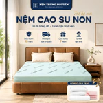Nệm cao su non Trung Nguyên, Foam cao su non thế hệ mới kết hợp memory foam cao cấp Bảo Hành 15 năm — ảnh 1