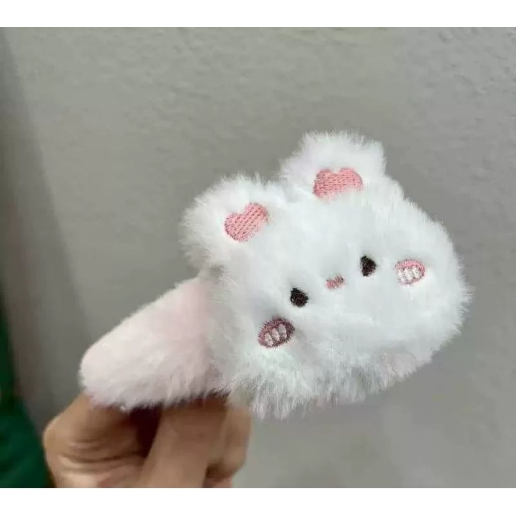 kẹp tách gấu, thỏ siêu mềm mịn, siêu dễ thương cute