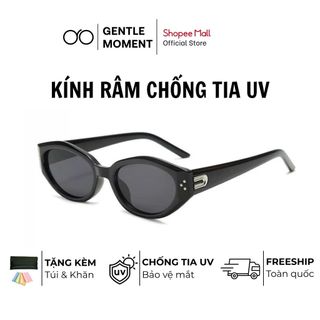 Kính râm mắt mèo GENTLE MOMENT chống tia UV kính mát thời trang nam nữ phong cách sang trọng đi chơi đi học GMT127