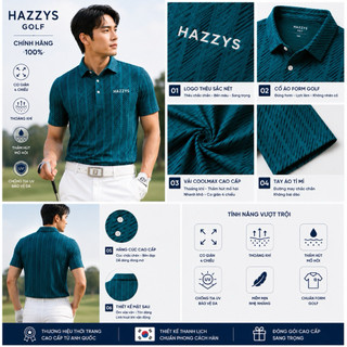Áo Golf Nam Cao Cấp Form Chuẩn Golf Co Giãn 4 Chiều Thoáng Khí Thấm Hút Mồ Hôi Chống UV mã 547
