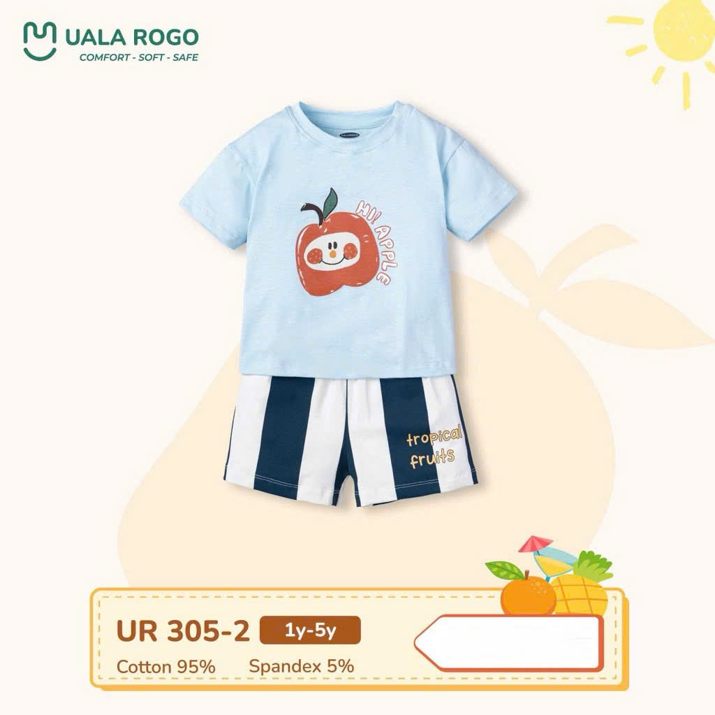 (9-24kg, 1-5Y) Bộ Cộc Tay Cotton Uala UR500 UR2371 UR305 UR3830 UR303 UR2171 UR2228 UR294 UR295 UR3866 UR503 UR296