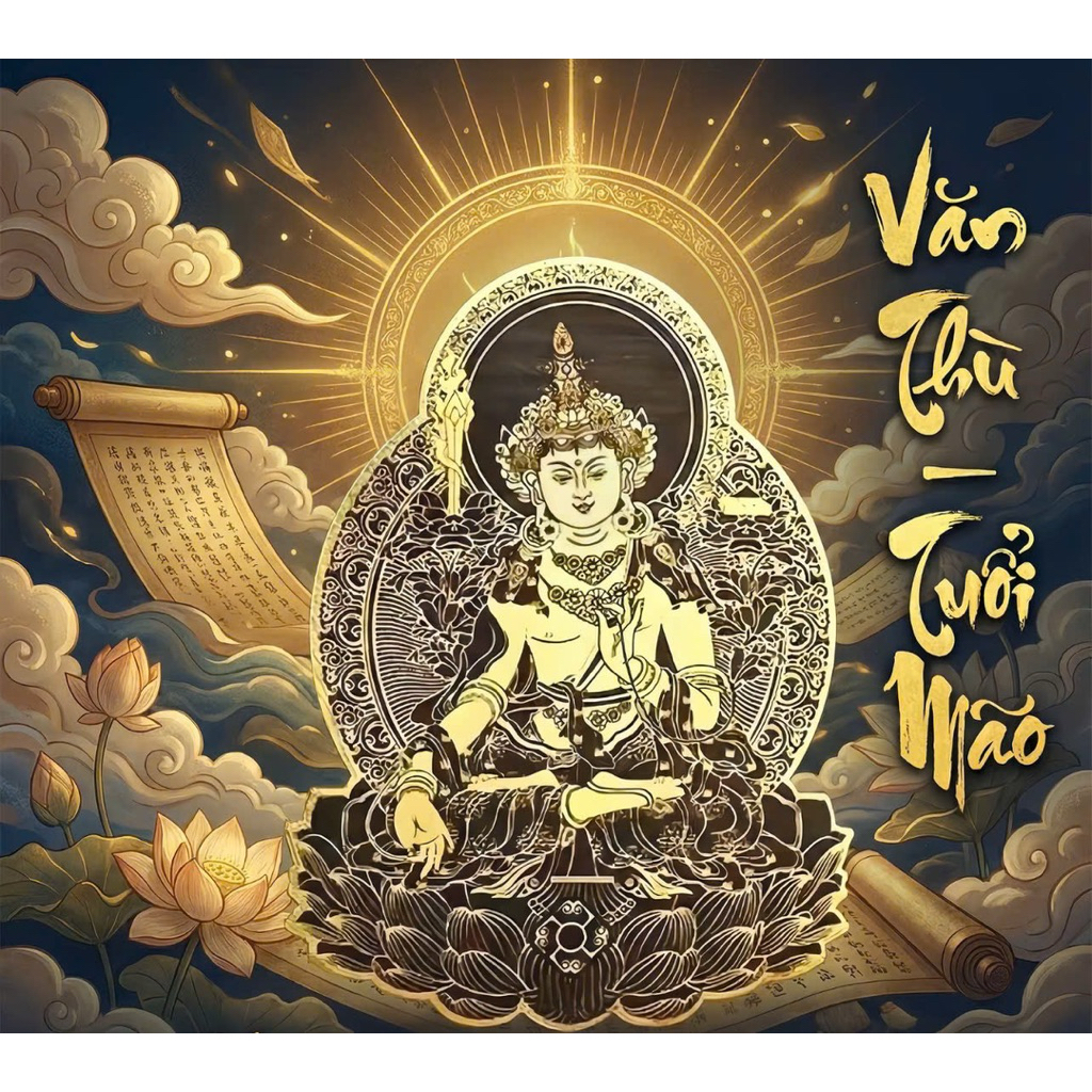 [Tặng Vòng Chỉ Ngũ Sắc] Miếng Dán Phật Bản Mệnh Thiết Kế Tinh Xảo 8 Vị Phật Bản Mệnh - Vật Phẩm Phong Thuỷ