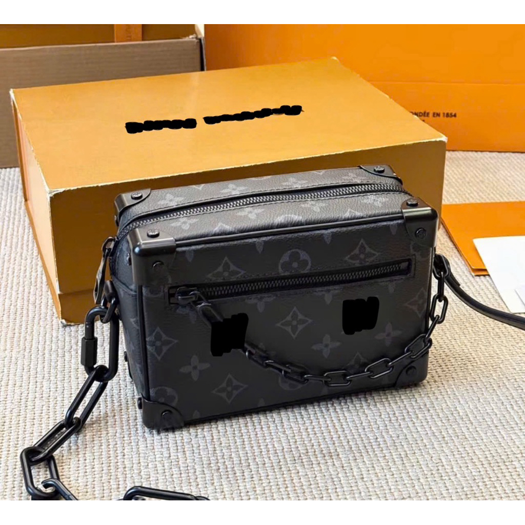 ⚡️[Hight Quality] Túi Đeo Chéo Nam Nữ \/ Mono Đen Full Box - Điểm Nhấn Hoa Đen Phối Cao Cấp