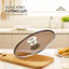 Chảo Sâu Titanium Haatz 24CM Inox 316 Phủ Titanium 7 Lớp, Chống Dính Tự Nhiên, Dùng Mọi Loại Bếp
