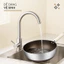 Chảo Sâu Titanium Haatz 24CM Inox 316 Phủ Titanium 7 Lớp, Chống Dính Tự Nhiên, Dùng Mọi Loại Bếp