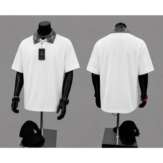 [DEAL MỞ BÁN] Áo Polo Nam Tantier Trơn Phối Cổ Kẻ Classic, Chất Cotton Gai Cao Cấp, Dày Dặn | TANTIER - TA32