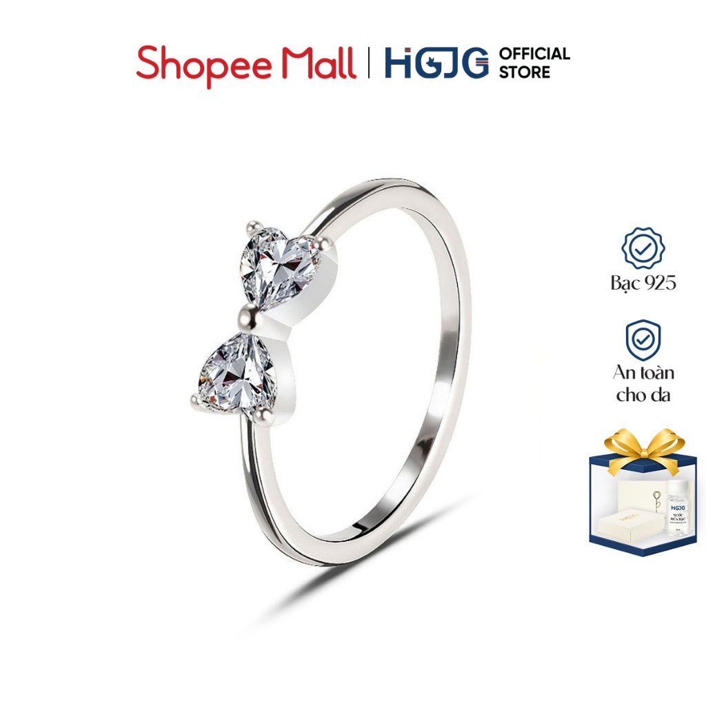 Women's 925 Silver Ring by HGJG Official Store