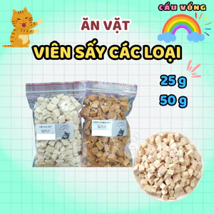 Viên sấy khô cho chó mèo - Túi 25g / 50g / 100g