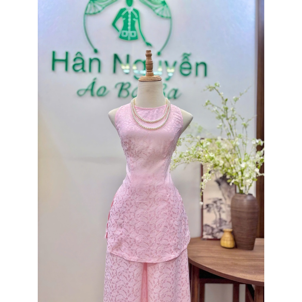 B.A204 - Set GấM MùA Hè HọA TiếT Ánh LôNg CôNg ( QuẦn LưNg ThUn CùNg ChẤt )