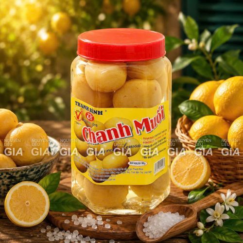 Chanh muối trái Thanh Bình hũ 850g