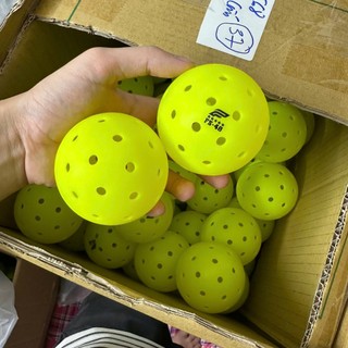 (HOẢ TỐC HN) Bóng Pickleball F-Sports 48 lỗ -CHUẨN THI ĐẤU PPA TOUR 26g-74mm-48 lỗ, Chất liệu polymer cao cấp