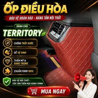 Ốp Bảo Vệ Điều Hòa Ô Tô Ford Teritory 2023 2024 2025 2026 Chống Trầy Xước, Chống Bẩn