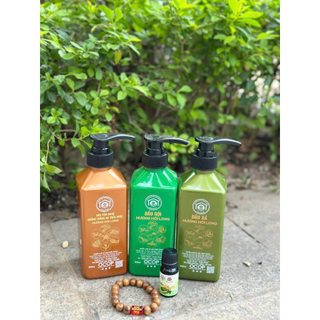 Combo Dầu Gội+Dầu Xả+Sữa Tắm+Tinh Dầu Bưởi OCOP Hương Hồi Long - Tóc bồng bềnh chắc khỏe, Da trắng sáng