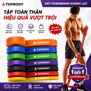 Dây Kháng Lực Powerband Topbody Kicosport Đa Năng Hỗ Trợ Tập Luyện Thể Thao Tiện Lợi Tại Nhà DKHAL01