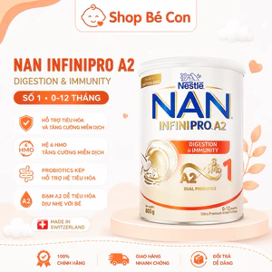 Sữa Nan Infinipro A2 số 1 lon 800g