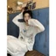 Áo dài tay nữ in nhiều họa tiết siêu xinh JULY FASHION, Áo thun nữ tay dài dáng rộng, chất mềm mát, phù hợp đi chơi