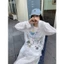 Áo dài tay nữ in nhiều họa tiết siêu xinh JULY FASHION, Áo thun nữ tay dài dáng rộng, chất mềm mát, phù hợp đi chơi