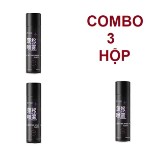 3 HỘP _ Combo 3 hộp gôm xịt phồng tóc ginbi chính hãng