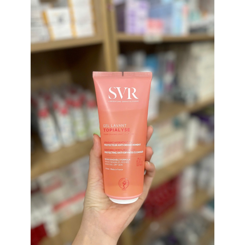 Sữa rửa mặt SVR SEBIACLEAR Gel Moussant/Topialyse Gel Lavant/Physiopure Gelée Moussante 200ml 400ml