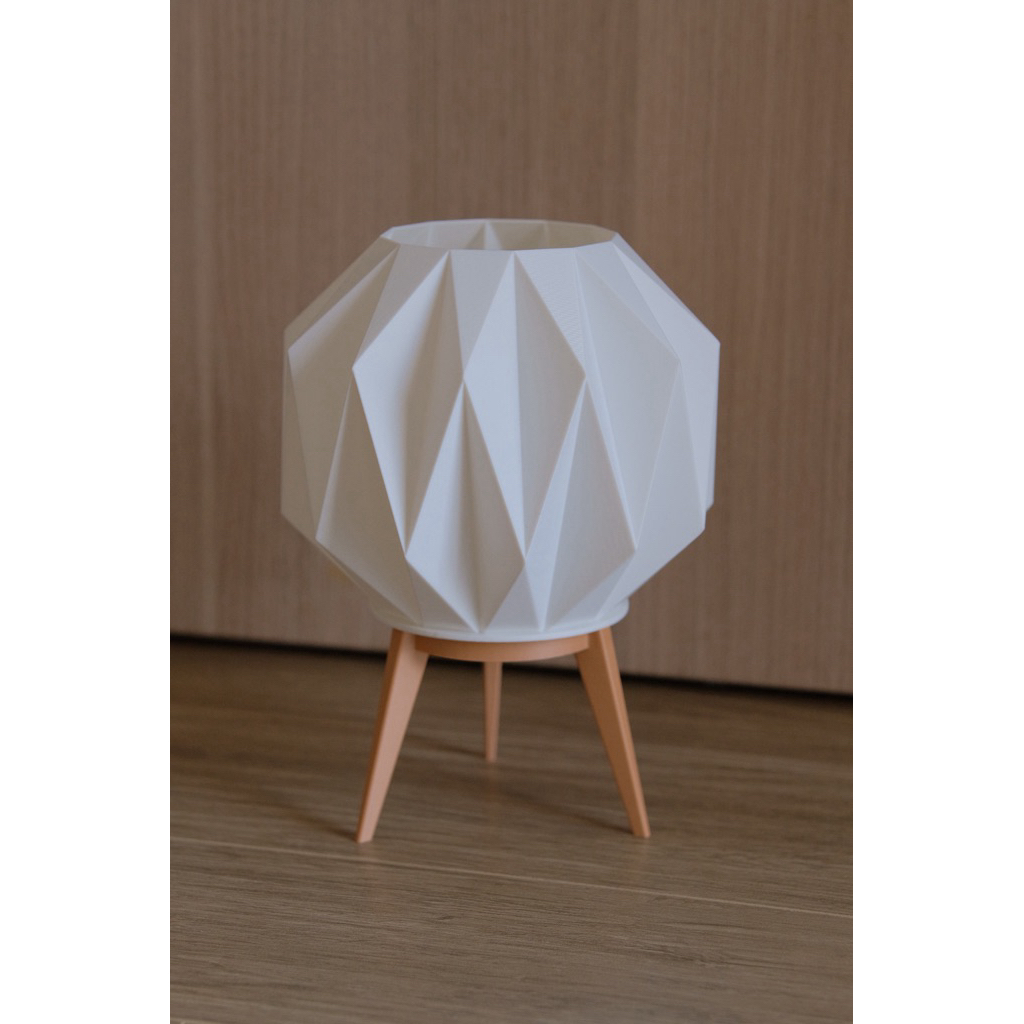 Đèn Ngủ Decor ORIGAMI LAMP | MIE LIGHT Đèn In 3D Thiết Kế Đa Giác Kim Cương - Đèn Bàn Nghệ Thuật Thư Giãn