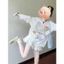 Áo dài tay nữ in nhiều họa tiết siêu xinh JULY FASHION, Áo thun nữ tay dài dáng rộng, chất mềm mát, phù hợp đi chơi