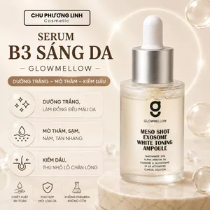Serum B3 sáng da mờ thâm Glowmellow Nia20 Exosome 30ml | Dưỡng trắng, se khít lỗ chân lông MP0798