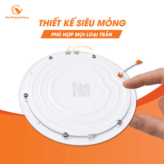 Đèn LED Âm Trần Siêu Mỏng Vỏ Nhôm 9W-12W-18W-24W Chống Côn Trùng Bảo Hành 2 Năm Tiết Kiệm Điện