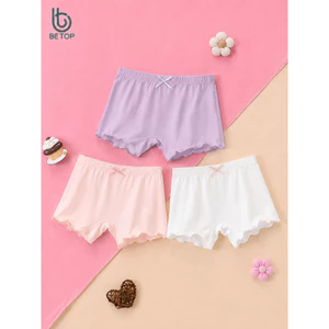 Quần Chip Đùi Bé Gái BETOP, Quần Bảo Hộ Mặc Váy Chất Cotton Mềm Mịn, Kháng Khuẩn Thoáng Mát BH7002