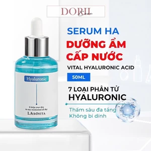 LaBonita Serum HA Dưỡng Ẩm Và Phục Hồi Da Vital Hyaluronic Acid Serum 50mL tặng khăn ướt