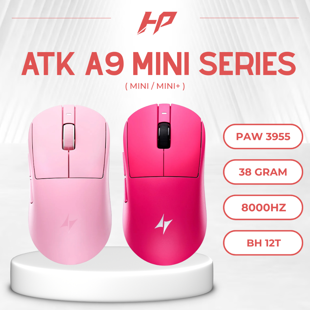 HỎA TỐC] Chuột Gaming Không Dây ATK Dragonfly A9 Mini Ultimate