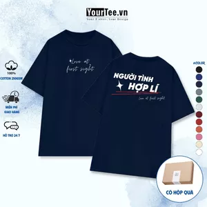 Áo Thun In Chữ Người Lì / Người Tình Hợp Lý, Trend Giới Trẻ Viral, Hình In Lưng Nổi Bật - YTHL10