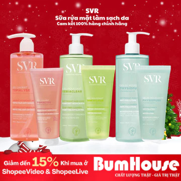 Sữa rửa SVR mặt dành cho dầu mụn các loại SVR (200ml/400ml)_BumHouse