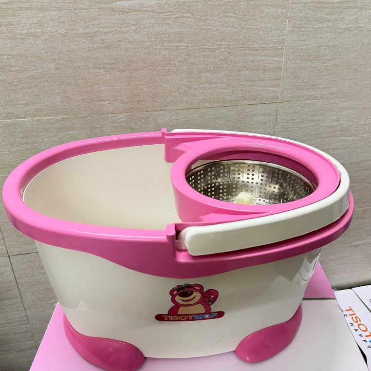BỘ LAU NHÀ TISOTMOP Model Gấu Dâu B01