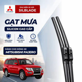 Gạt mưa ô tô Mitsubishi PAJERO lưỡi gạt cao su Nhật Bản phủ Graphene bảo hành điện tử