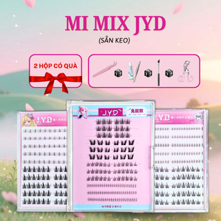 Mi giả sẵn keo 2IN1 4IN1 Mi nhiều dáng xinh có thể tái sử dụng nhiều lần
