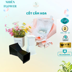 Cốt Nhựa Cắm Hoa Đứng Chất Liệu Nhựa PU, Đế Cắm Hoa Trang Trí Hoa Lụa, Hoa Tươi, Sự Kiện, Tiệc Cưới