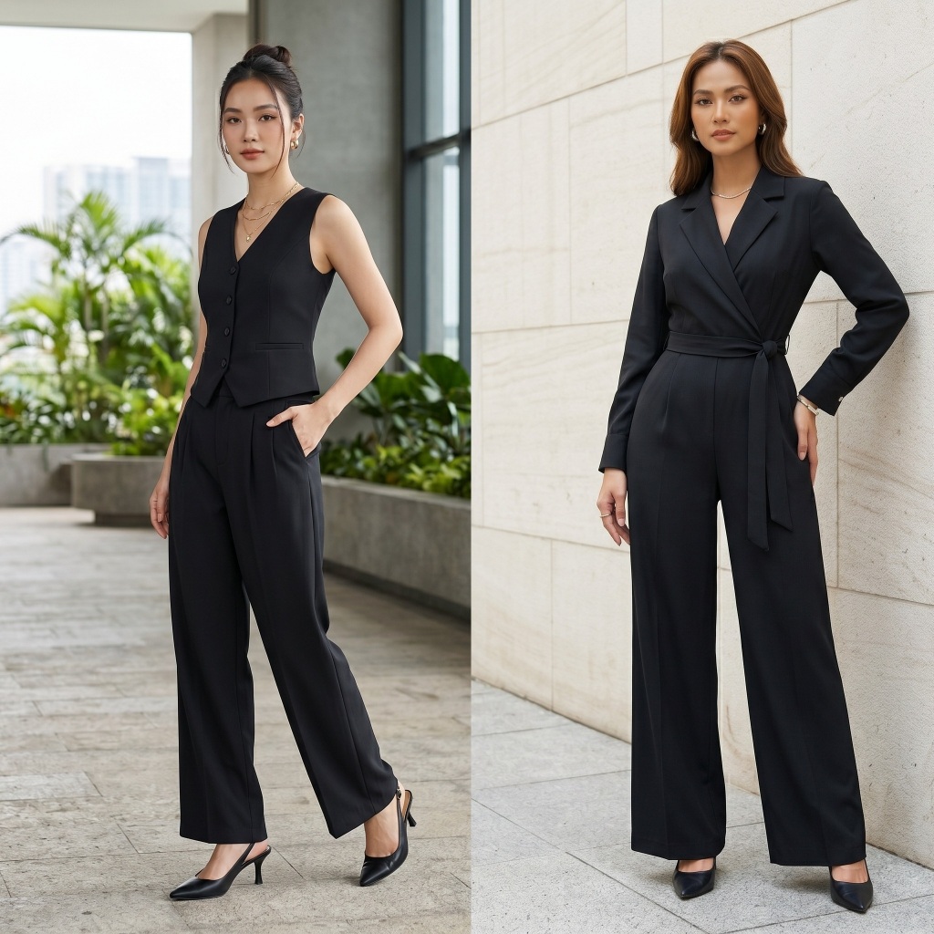 VẢI CHÉO MÀU BE / MÀU ĐEN - MAY BLAZER, VÁY, CHÂN VÁY, QUẦN, SOOC, ĐỒNG PHỤC...