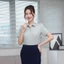 Áo sơ mi nữ 282 chất liệu modal Thái Hòa DÁNG HÀN QUỐC