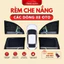 Rèm Che Nắng Ô tô, Chắn Nắng Nam Châm Cho Xe Ô tô, Bộ 4 Miếng - Có Đủ Các Dòng Xe
