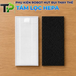 PHỤ KIỆN CHÍNH HÃNG  CHỔI CẠNH , KHĂN LAU, TẤM LỌC HEPA , CHỔI CHÍNH ROBOT HÚT BỤI TESVOR S6 TURBO - SHIMONO XR580