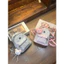 Balo Nữ Hello Kitty Hồng Pastel Dễ Thương, Balo Đi Học Đi Chơi Thời Trang Kèm Charm Gấu Bông