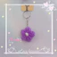 Móc khóa handmade Hoa len 5 cánh xinh xắn (hàng sẵn)_Len Moc An