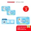 Combo 03 Khăn Ướt Em Bé Nuna Không Mùi 30 Miếng | An Toàn, Dịu Nhẹ Cho Da Nhạy Cảm, Gói Nhỏ Tiện Lợi