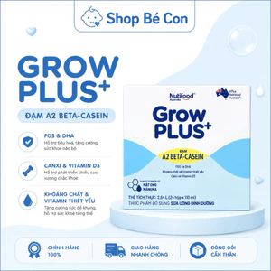 Thùng 24 hộp SBPS GrowPLUS+ A2 beta-casein 110ml hoặc 180ml
