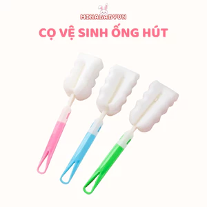 Dụng Cụ Cọ Rửa Bình Sữa Đa Năng Cho Bé - Chổi Vệ Sinh Cốc Ly, Bình Nước, Làm Sạch Sâu Tiện Lợi