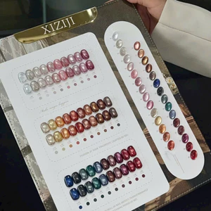 Set Sơn Gel Mắt Mèo XIZJJI 30 Màu, Chất Gel Đẹp, Tặng Kèm Bảng Màu [ Bình An ]